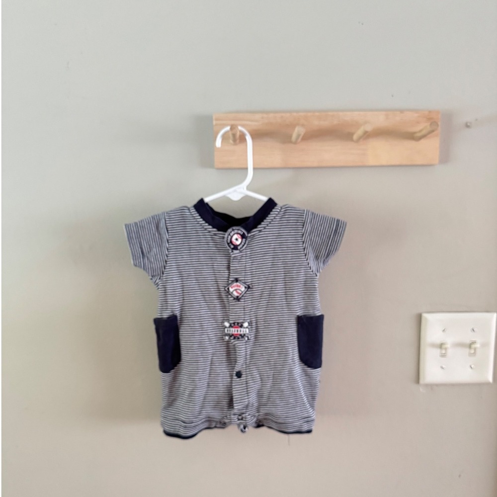 0/3M baseball romper